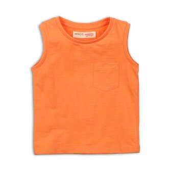 Tílko chlapecké, Minoti, 1VEST 6, oranžová - 80/86