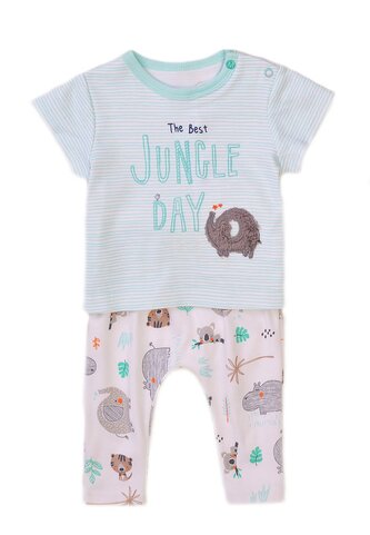 Kojenecký set - tričko a tepláky, Minoti, Koala 1, bílá - 74/80