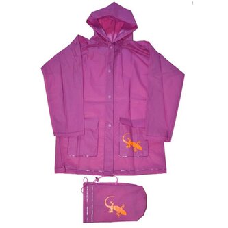 pláštěnka Salamander + pytlík, Pidilidi, PL0045-03, růžová - 116