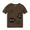 Tričko chlapecké s krátkým rukávem, Minoti, TB TSHIRT 5, hnědá - 68/80