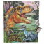 Zápisník na zámek Dino World, T-Rex a Velociraptor