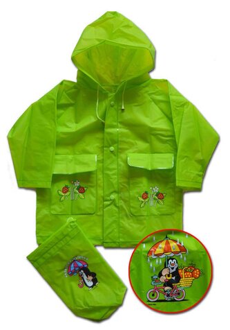 Pláštěnka Krtek, Pidilidi, PL0001-19, zelená - 92