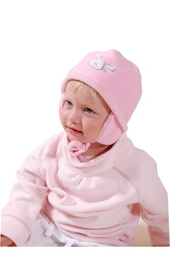 čepice, rukavice, šála, Bugga, PD616, růžová - 68