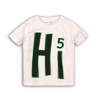 Tričko chlapecké s krátkým rukávem, Minoti, TB TSHIRT 7, bílá - 68/80