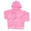 Mikina divčí s kapucí celopropínací, Minoti, 10ZIPEMB 5, růžová - 146/152