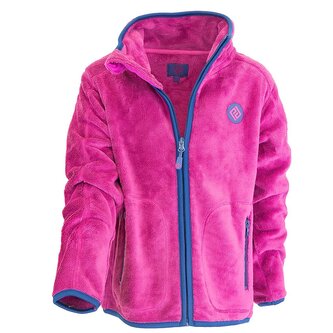mikina dívčí chlupatá se stojáčkem, Pidilidi, PD1139-07, fuchsia - 122