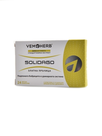 Vemoherb - Solidago 24 kapslí (Zlatobýl obecný) Vemoherb - Solidago 24 kapslí (Zlatobýl obecný)