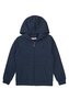 Mikina chlapecká celopropínací s kapucí, Minoti, 5ZTHRU 2, modrá - 152/158