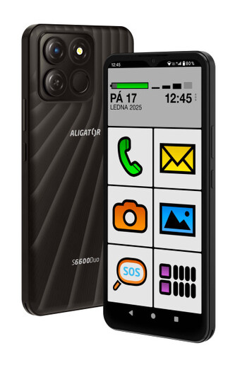 ALIGATOR S6600 SENIOR černý