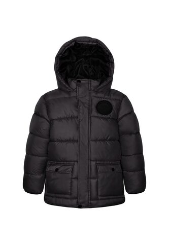 Kabát chlapecký nylonvý Puffa, Minoti, 11COAT 11, černá - 116/122