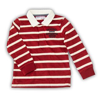 Tričko chlapecké POLO bavlněné s dlouhým rukávem, Minoti, BROOK 4, kluk - 80/86