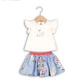 Dívčí set, tričko a sukně, Minoti, ROSE 5, holka - 80/86