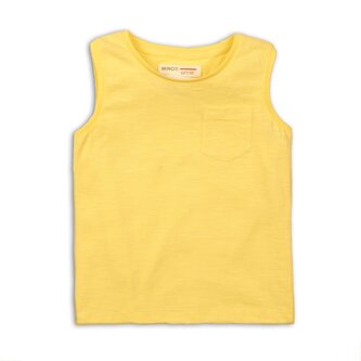 Tílko chlapecké, Minoti, 1VEST 8, žlutá - 80/86