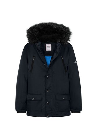 Kabát chlapecký Parka, Minoti, 11COAT 20, modrá - 110/116