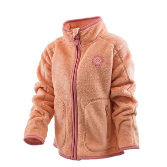 mikina dětská chlupatá se stojáčkem, Pidilidi, PD1093, oranžová - 110