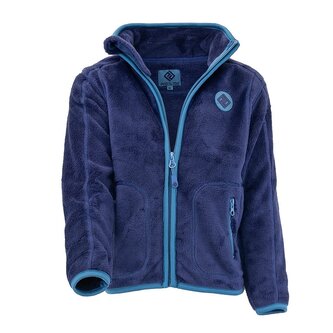 mikina chlapecká chlupatá se stojáčkem, Pidilidi, PD1139-35, tmavě modrá - 98