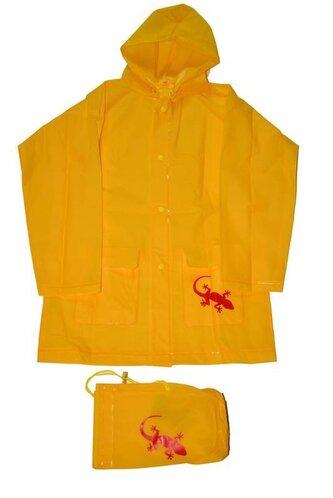 pláštěnka Salamander + pytlík, Pidilidi, PL0045-20, žlutá - 128