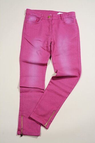 kalhoty dívčí, Sobe, 15KKGPAN745, červená - 146