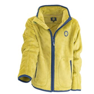 mikina dětská chlupatá se stojáčkem, Pidilidi, PD1139-20, žlutá - 110