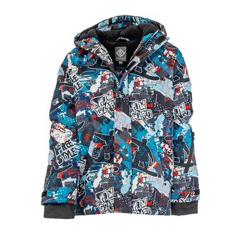 Chlapecká bunda lyžařská zimní chlapecká MUJA, Pidilidi, PD1150-02, kluk - 134