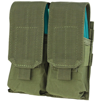 MOLLE sumka na 4 zásobníky M4 / M16, suchý zip, Condor, Olivová