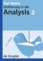 Rolf Walter: Einführung in die Analysis. 2