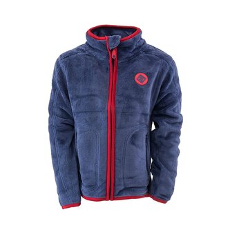 mikina chlapecká chlupatá se stojáčkem, Pidilidi, PD1114-35, tmavě modrá - 140