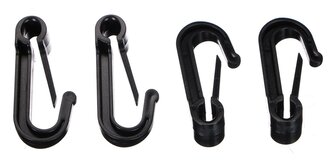 Upevňovací háčky pro síť do auta CAR NET HOOKS, 10ks - náhradní díl SIXTOL