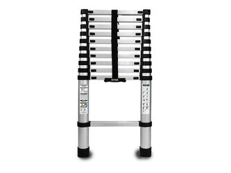 Žebřík hliníkový DRABEST 3,2m teleskopický