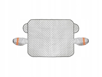 Ochranná clona na čelní sklo a zrcátka – antisluneční a protimrazová, 120 x 145 x 178 cm