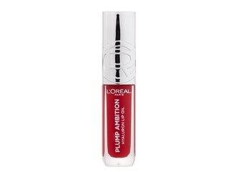 L'Oréal Paris  Hydratační lesk na rty Plump Ambition (Hyaluron Lip Oil) 5 ml Odstín 380 Rouge in Love woman