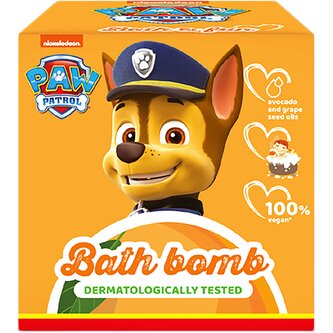 Paw patrol šumivá koule do koupele Chase 165 g