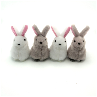 Króliczki Wielkanocne WKZ-8093 wysokość: 7cm op. 4 szt., Aliga