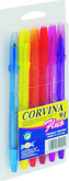 Długopis Corvina fluo. 6 kol.