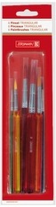Pędzle trójkątne zest. 6 szt, 10-48932, Brunnen