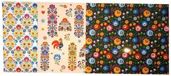 Karton A2 - 220g Wzory Łowieckie 21 ark., Cormoran