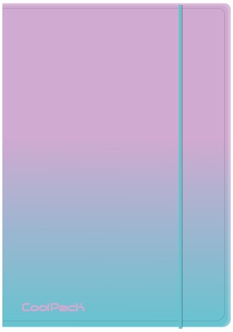 Teczka z gumką A4 Gradient Blueberry CoolPack, Patio
