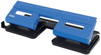 Dziurkacz 9401 niebieski 4-otworowy 10 kartek, Eagle