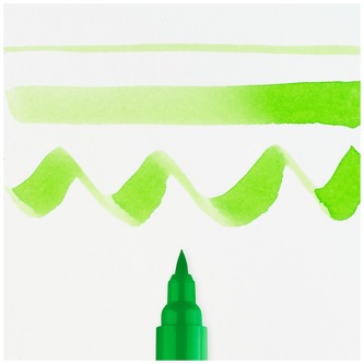 Pisak akwarelowy pędzelkowy Ecoline Brush Pen Light Green, Talens