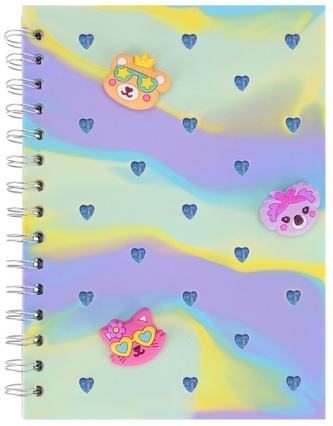 Kołonotes A5 linia Silikon Animals, Starpak