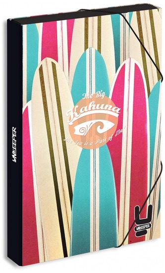 Teczka z gumką Box Unkeeper, Ambar