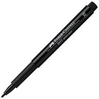 Pisak pędzelkowy artystyczny PITT czarny SC, Faber-Castell