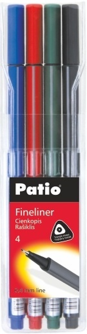 Cienkopisy 4-kol. Trio, Patio