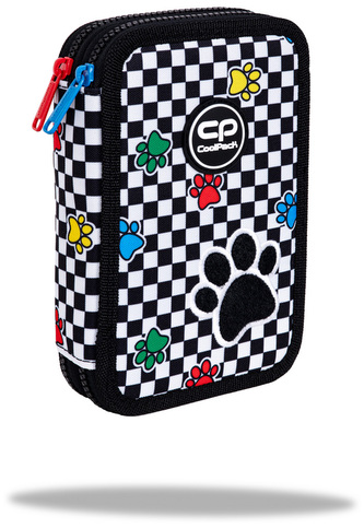 Piórnik podwójny z wyposażeniem Jumper 2 Catch Me CoolPack, Patio