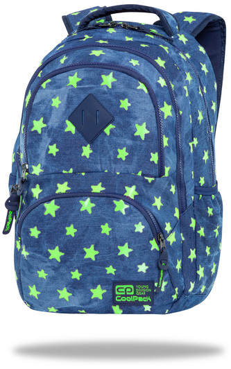 Plecak młodzieżowy Dart Denim Yellow Stars CoolPack, Patio