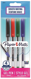 Długopis Jiffy gel 0,5 4 kolory, Paper Mate
