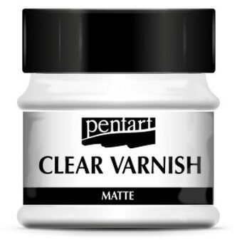 Lakier szybkoschnący rozpuszczalnikowy 50ml matowy, Pentart