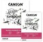 Blok rysunkowy A4 50 k. 70g Graduate Manga Layout, Canson