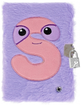 Pamiętnik pluszowy świecący zamykany 112x163 lily "S", Starpak