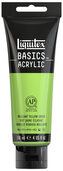 Farba akrylowa Basic 840 Żółtozielony błyszczący (Brillant yellow green) tuba 118 ml, Liquitex